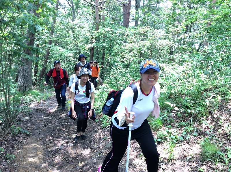 登山部太郎山登山（長野校）