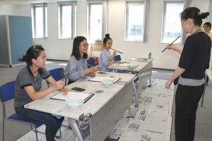 Summer Short Program Calligraphy class