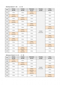 MANABI Japanese Language  Institute Tokyo Campus REGARDING CHANGES IN CLASS REOPENING SCHEDULE